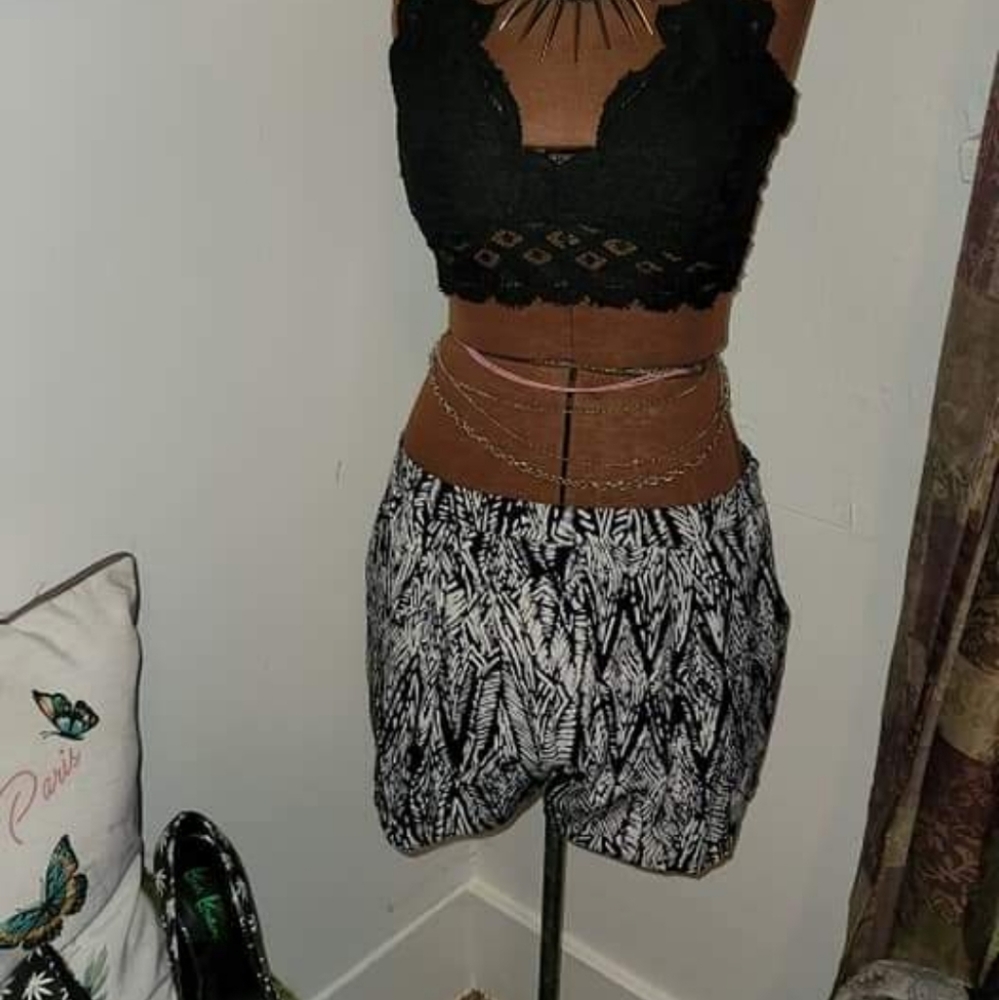 Silk shorts